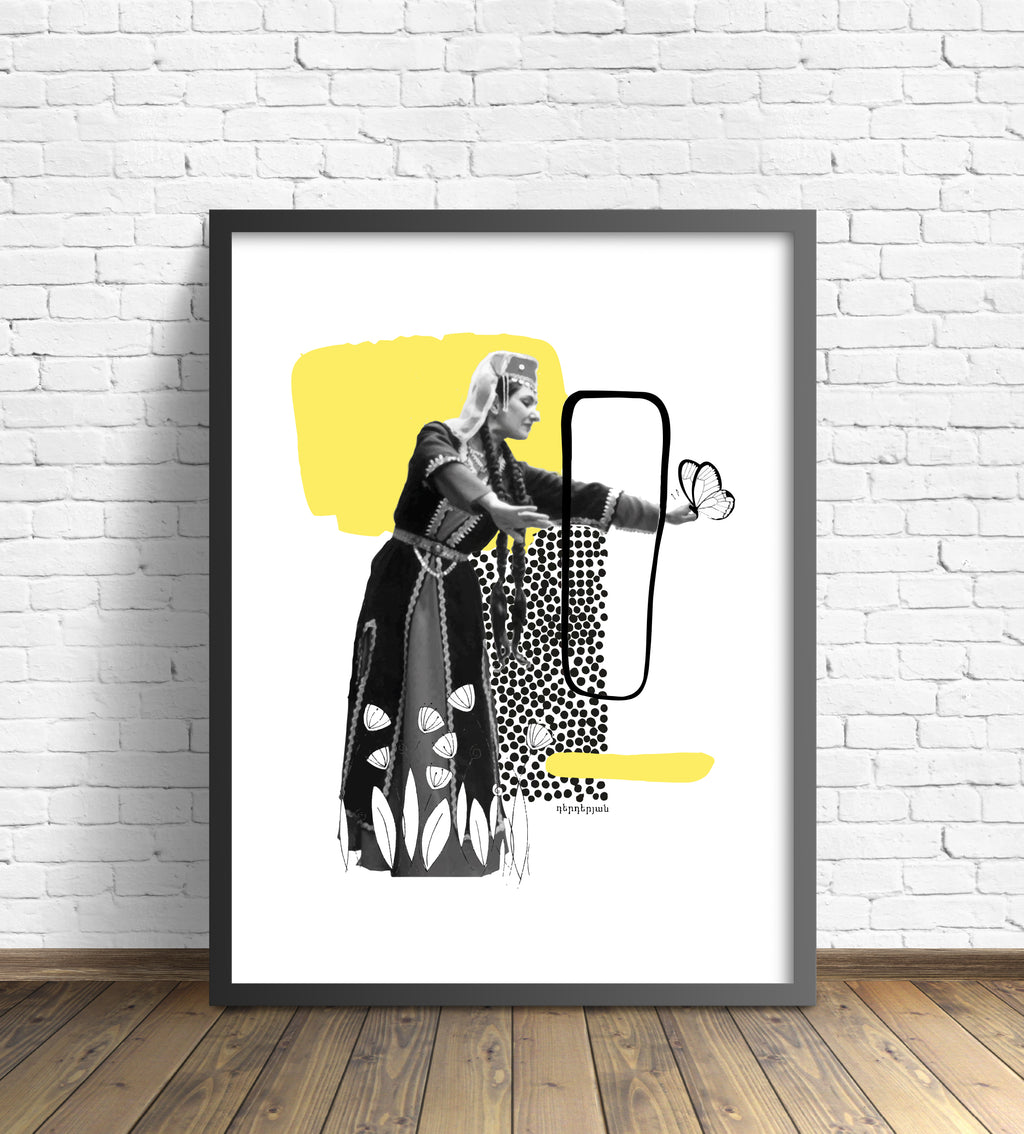 Armenian Taraz Print